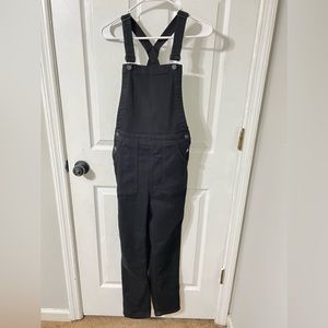 Madewell black overalls M